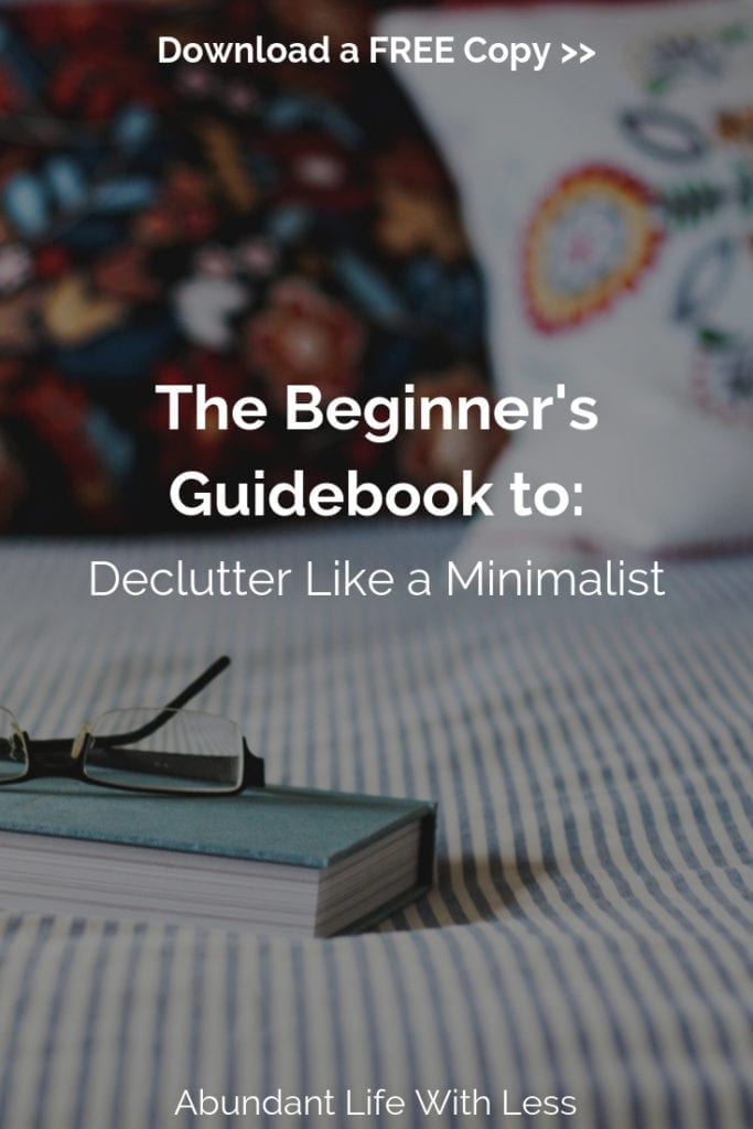 Declutter Like a Minimalist Guidebook