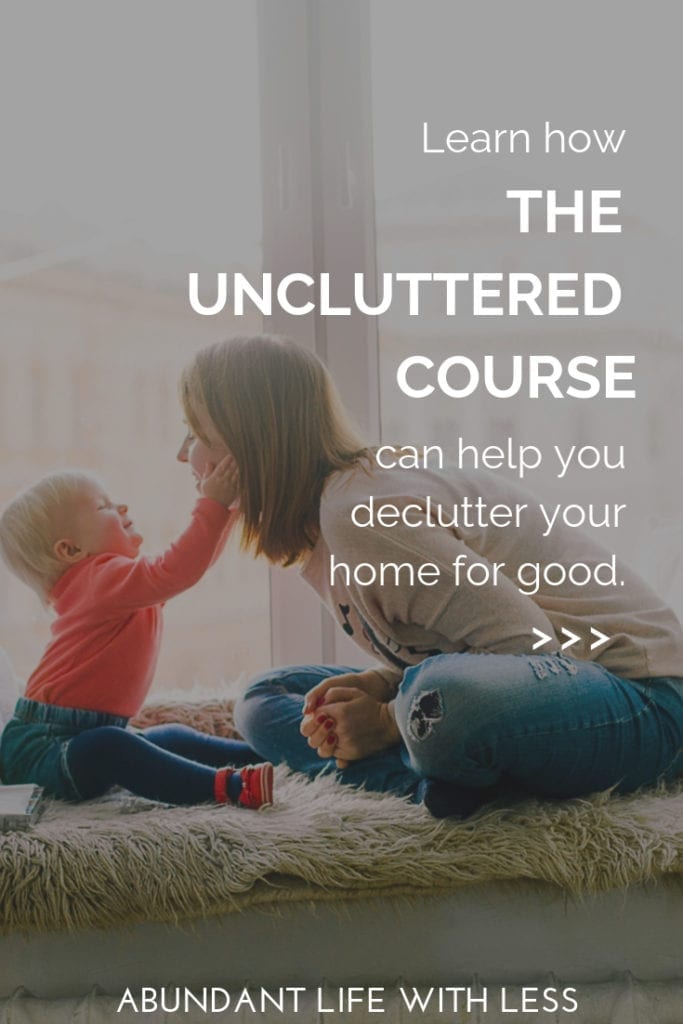 uncluttered course