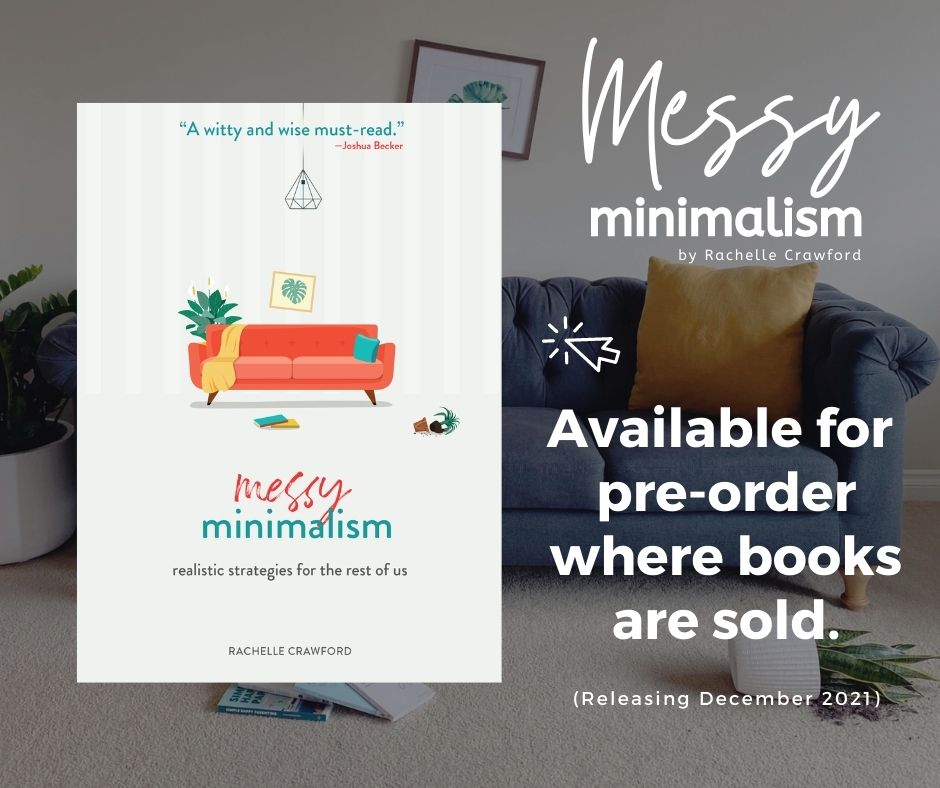 messy minimalism book
