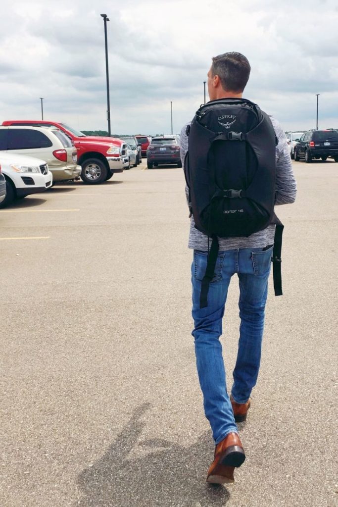 minimalist backpack