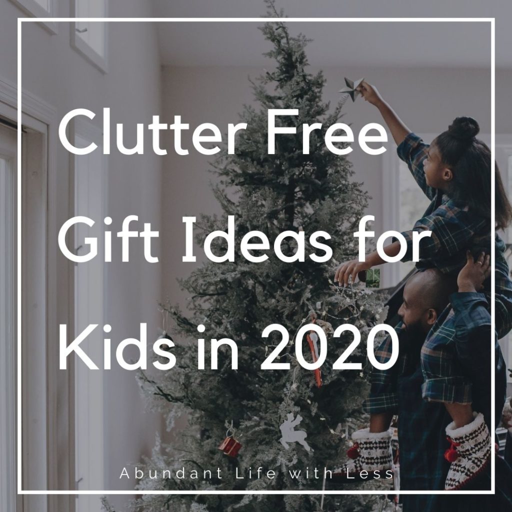 minimalist gift ideas for kids in 2020