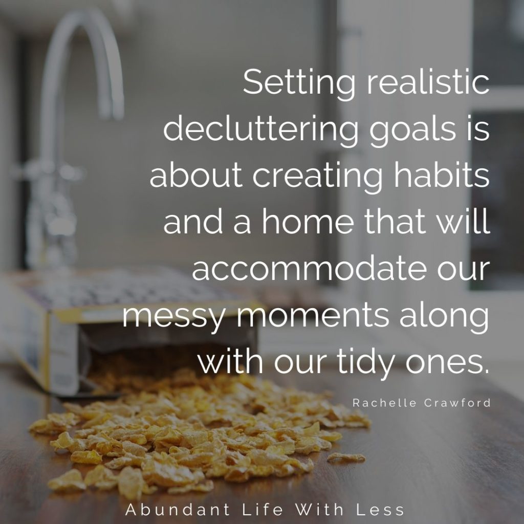 too busy to declutter